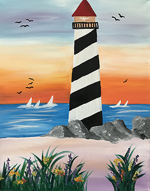 Painting of Lighthouse